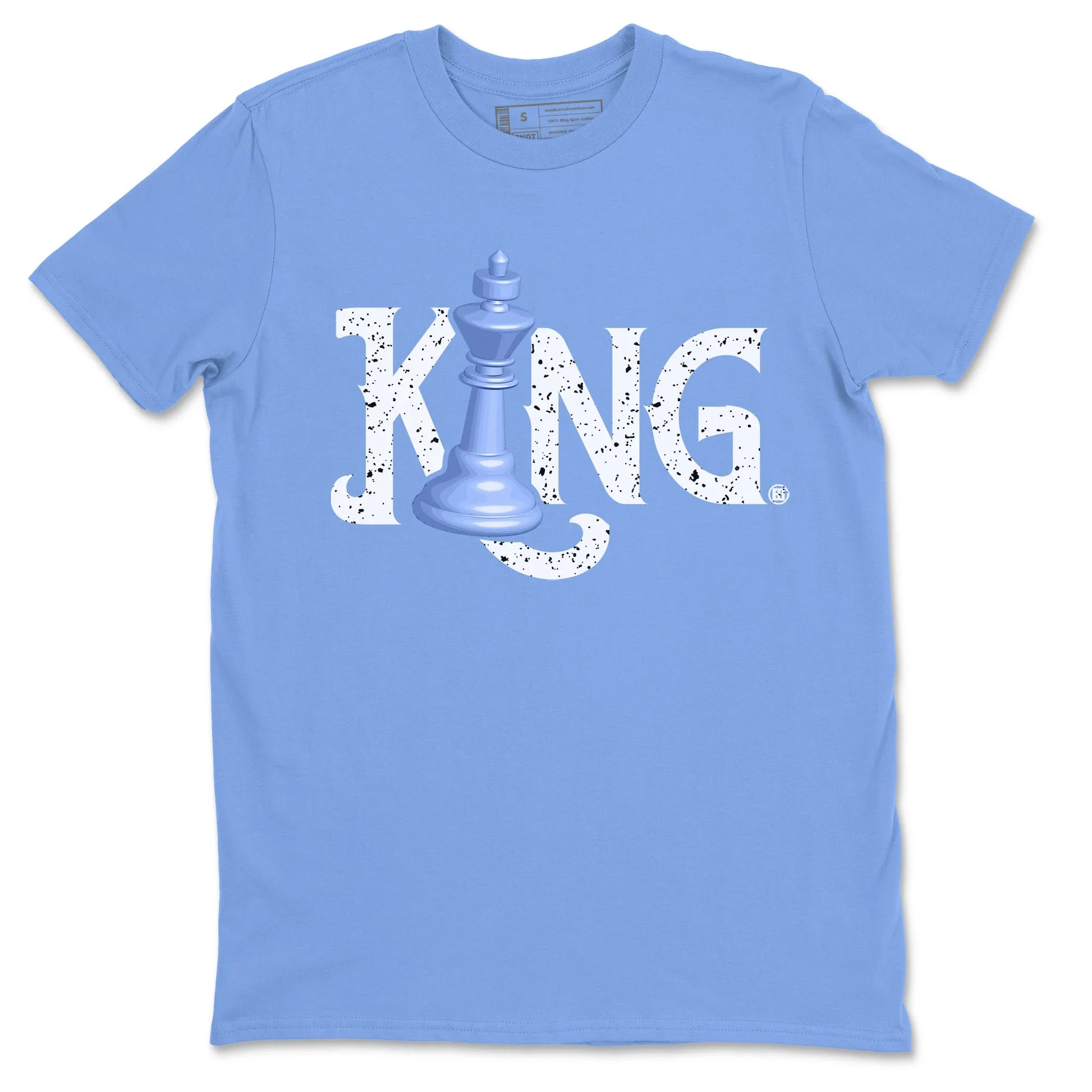 Jordan 5 UNC Sneaker Match Tees Chess King Sneaker Tees Jordan 5 UNC SNRT Sneaker Tees Unisex Shirts