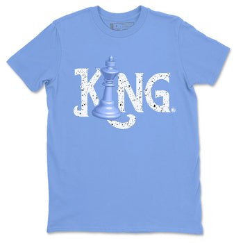 Jordan 5 UNC Sneaker Match Tees Chess King Sneaker Tees Jordan 5 UNC SNRT Sneaker Tees Unisex Shirts