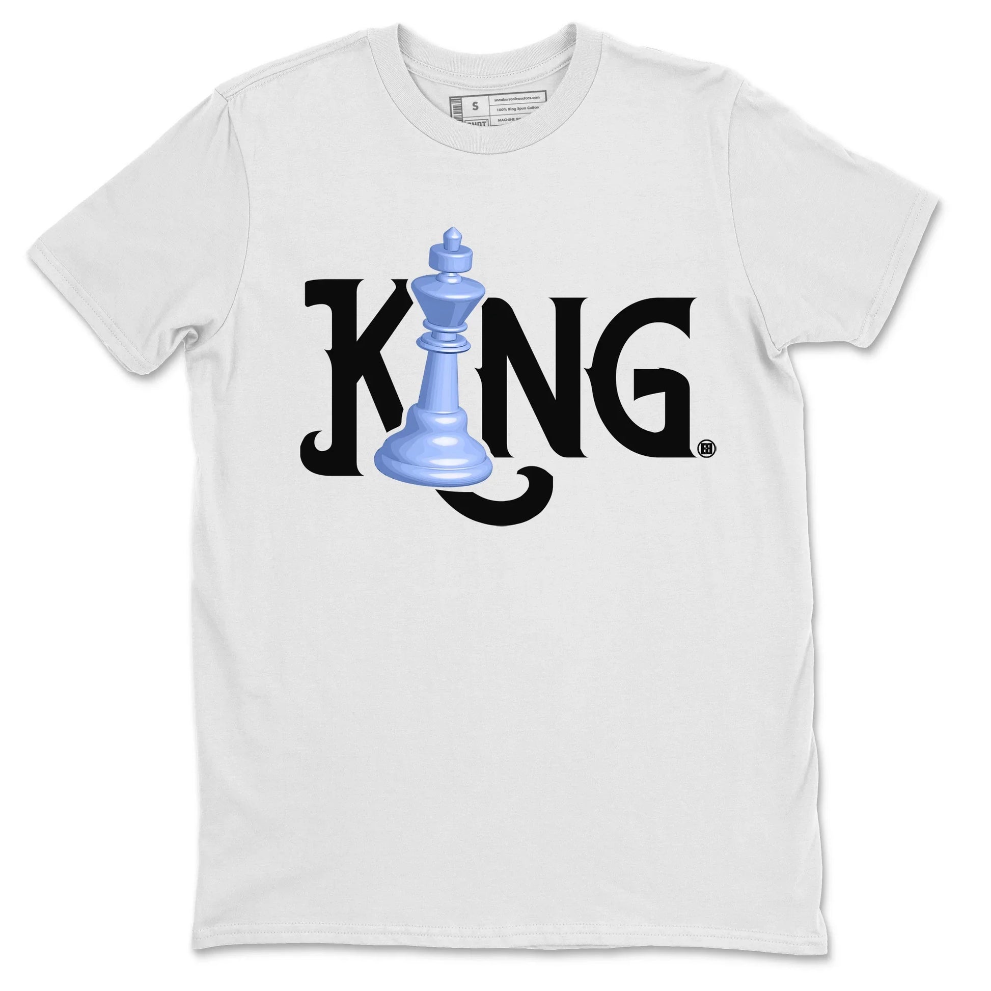 Jordan 5 UNC Sneaker Match Tees Chess King Sneaker Tees Jordan 5 UNC SNRT Sneaker Tees Unisex Shirts