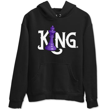 Nike SB Dunk Low Court Purple Shirt To Match Jordans Chess King Streetwear Fashion Dunk Low Court Purple SNRT Sneaker Release Tees unisex cotton Black 2 crew neck shirt