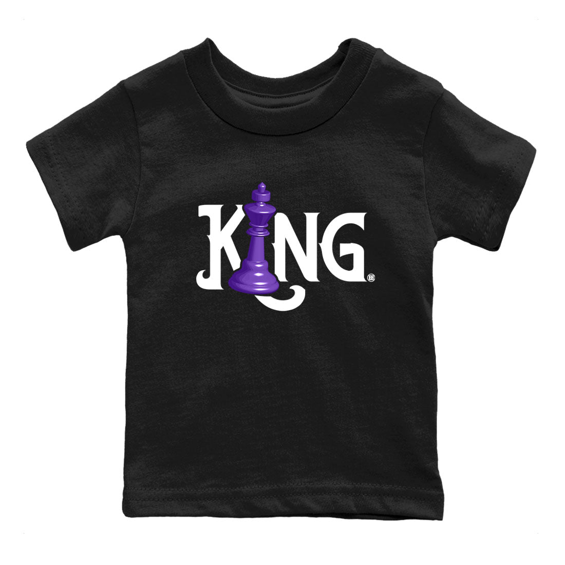 Nike SB Dunk Low Court Purple Shirt To Match Jordans Chess King Streetwear Fashion Dunk Low Court Purple SNRT sneaker release tees baby toddler Black 2 cotton Shirt