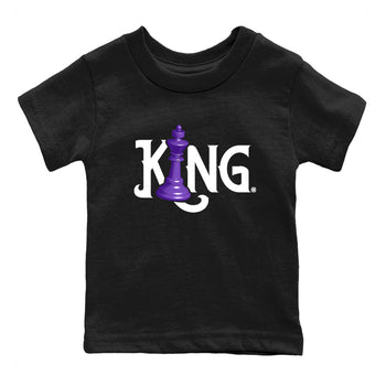 Nike SB Dunk Low Court Purple Shirt To Match Jordans Chess King Streetwear Fashion Dunk Low Court Purple SNRT sneaker release tees baby toddler Black 2 cotton Shirt