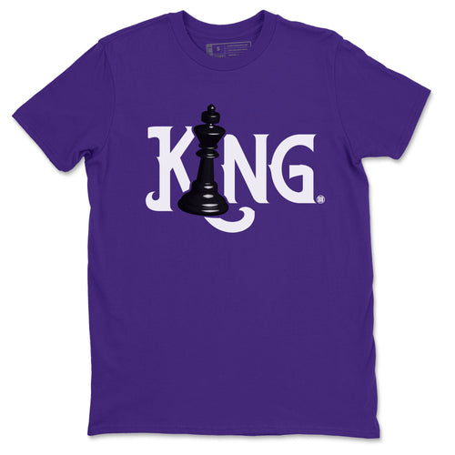 Nike SB Dunk Low Court Purple Shirt To Match Jordans Chess King Streetwear Fashion Dunk Low Court Purple SNRT Sneaker Release Tees unisex cotton Purple 2 crew neck shirt