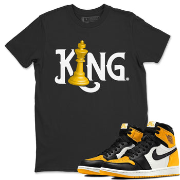 Jordan 1 Taxi Sneaker Match Tees Chess King Sneaker Tees Jordan 1 Taxi Sneaker Release Tees Unisex Shirts