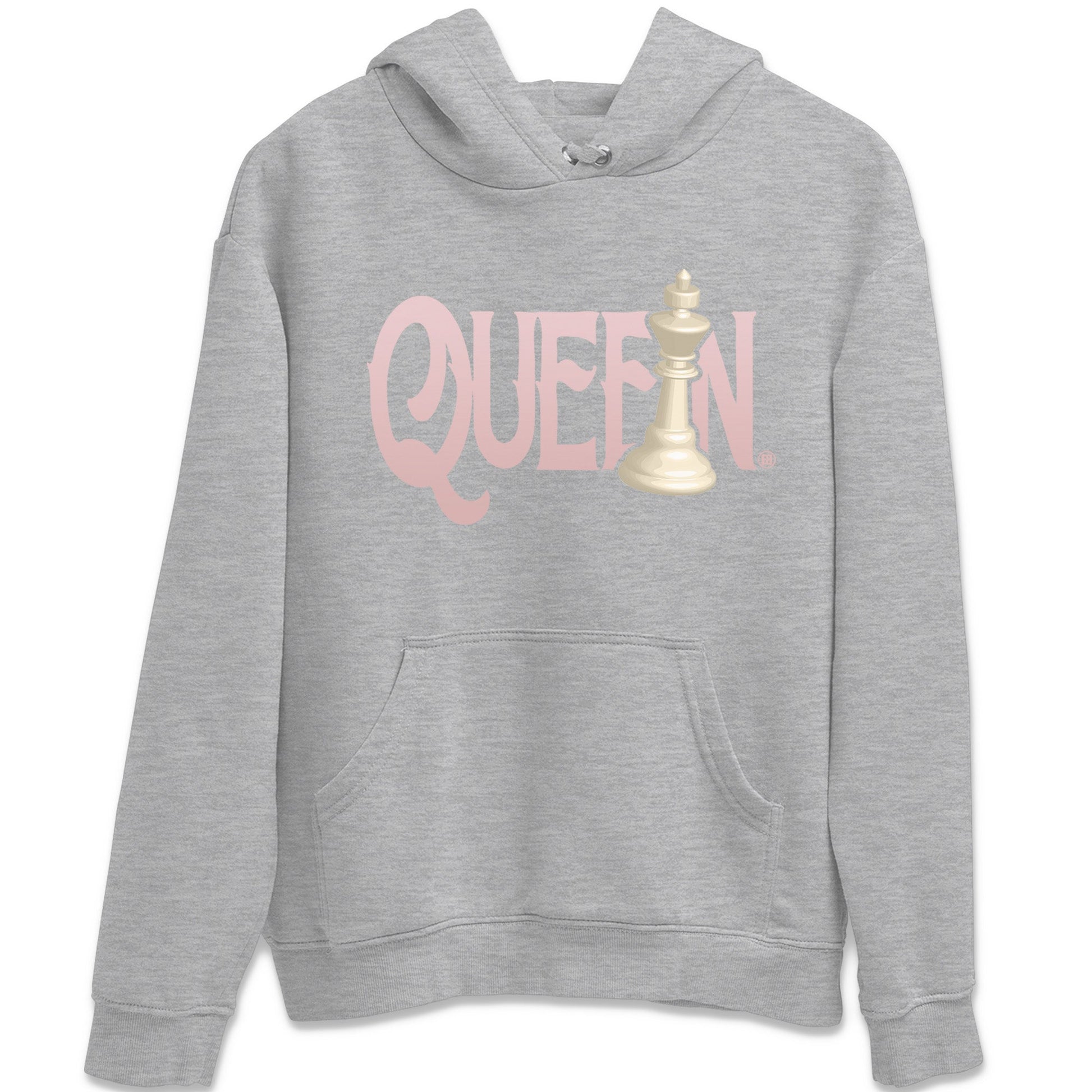 Air Jordan 1 Washed Pink Sneaker Match Tees Chess Queen Sneaker Tees Air Jordan 1 High OG WMNS Washed Pink Sneaker Release Tees Unisex Shirts Heather Grey 2