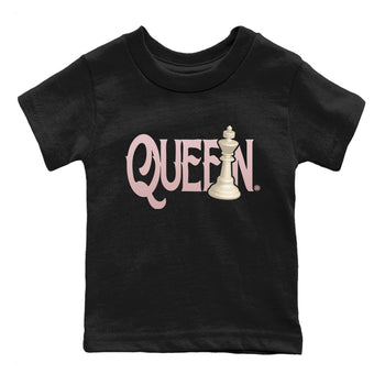 Air Jordan 1 Washed Pink Sneaker Match Tees Chess Queen Sneaker Tees Air Jordan 1 High OG WMNS Washed Pink Sneaker Release Tees Kids Shirts Black 2