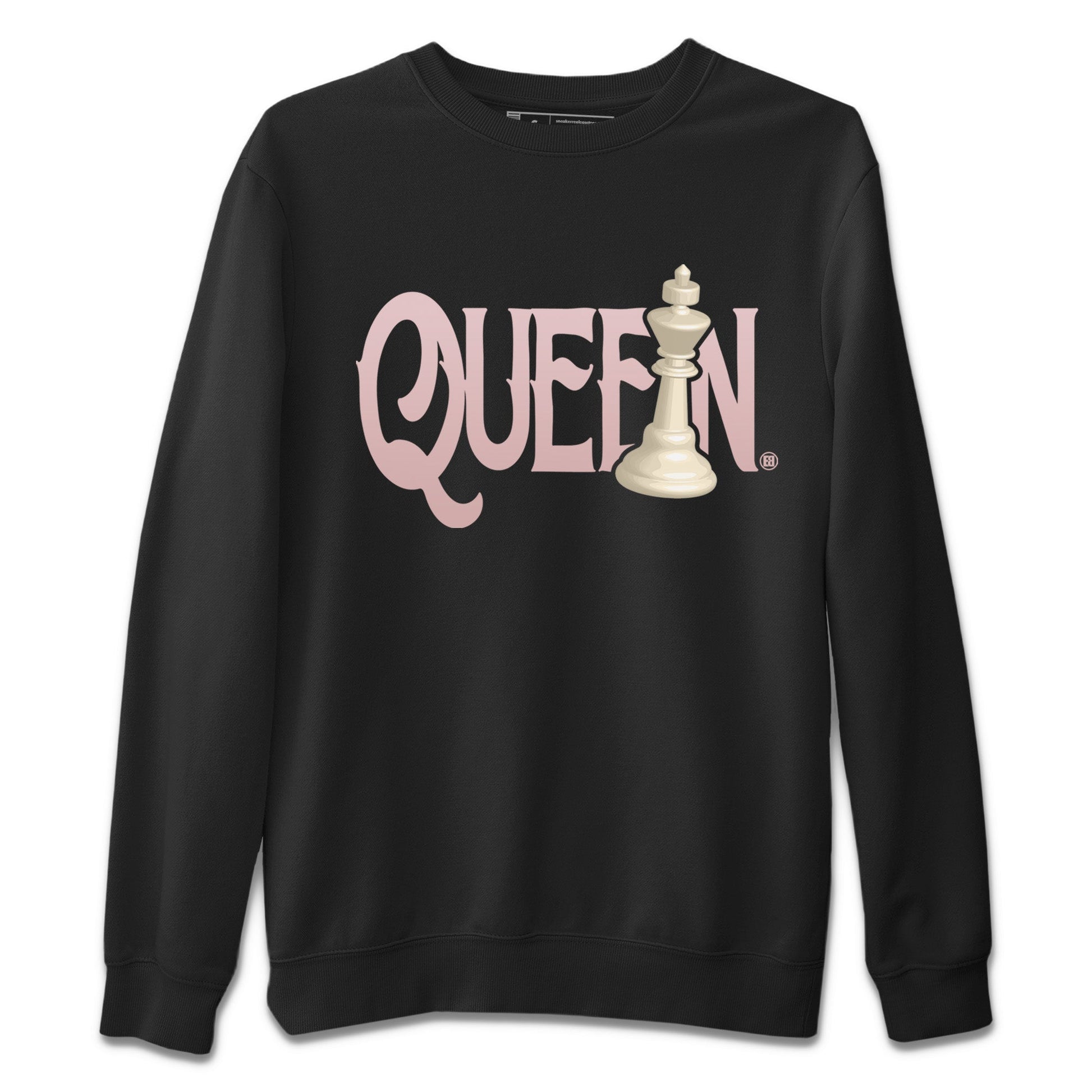 Air Jordan 1 Washed Pink Sneaker Match Tees Chess Queen Sneaker Tees Air Jordan 1 High OG WMNS Washed Pink Sneaker Release Tees Unisex Shirts Black 2
