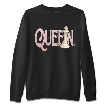 Air Jordan 1 Washed Pink Sneaker Match Tees Chess Queen Sneaker Tees Air Jordan 1 High OG WMNS Washed Pink Sneaker Release Tees Unisex Shirts Black 2