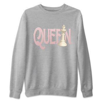 Air Jordan 1 Washed Pink Sneaker Match Tees Chess Queen Sneaker Tees Air Jordan 1 High OG WMNS Washed Pink Sneaker Release Tees Unisex Shirts Heather Grey 2