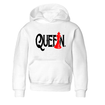 12s Cherry shirt to match jordans Chess Queen sneaker tees AJ12 Retro Cherry SNRT sneaker release tees baby toddler White 2 cotton Shirt