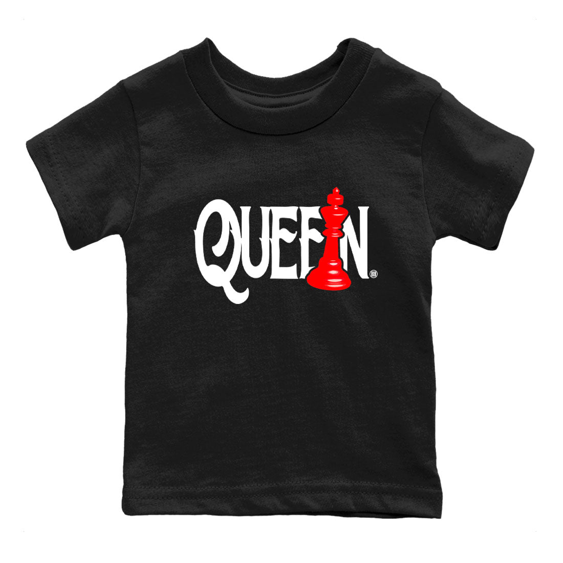 12s Cherry shirt to match jordans Chess Queen sneaker tees AJ12 Retro Cherry SNRT sneaker release tees baby toddler Black 2 cotton Shirt