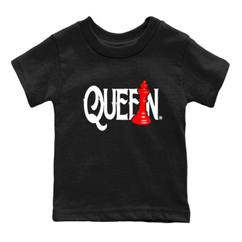 12s Cherry shirt to match jordans Chess Queen sneaker tees AJ12 Retro Cherry SNRT sneaker release tees baby toddler Black 2 cotton Shirt