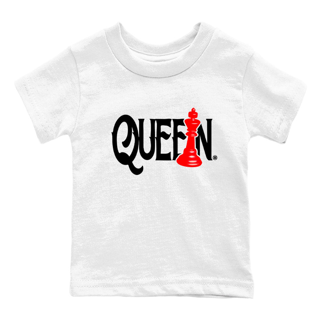 12s Cherry shirt to match jordans Chess Queen sneaker tees AJ12 Retro Cherry SNRT sneaker release tees baby toddler White 2 cotton Shirt