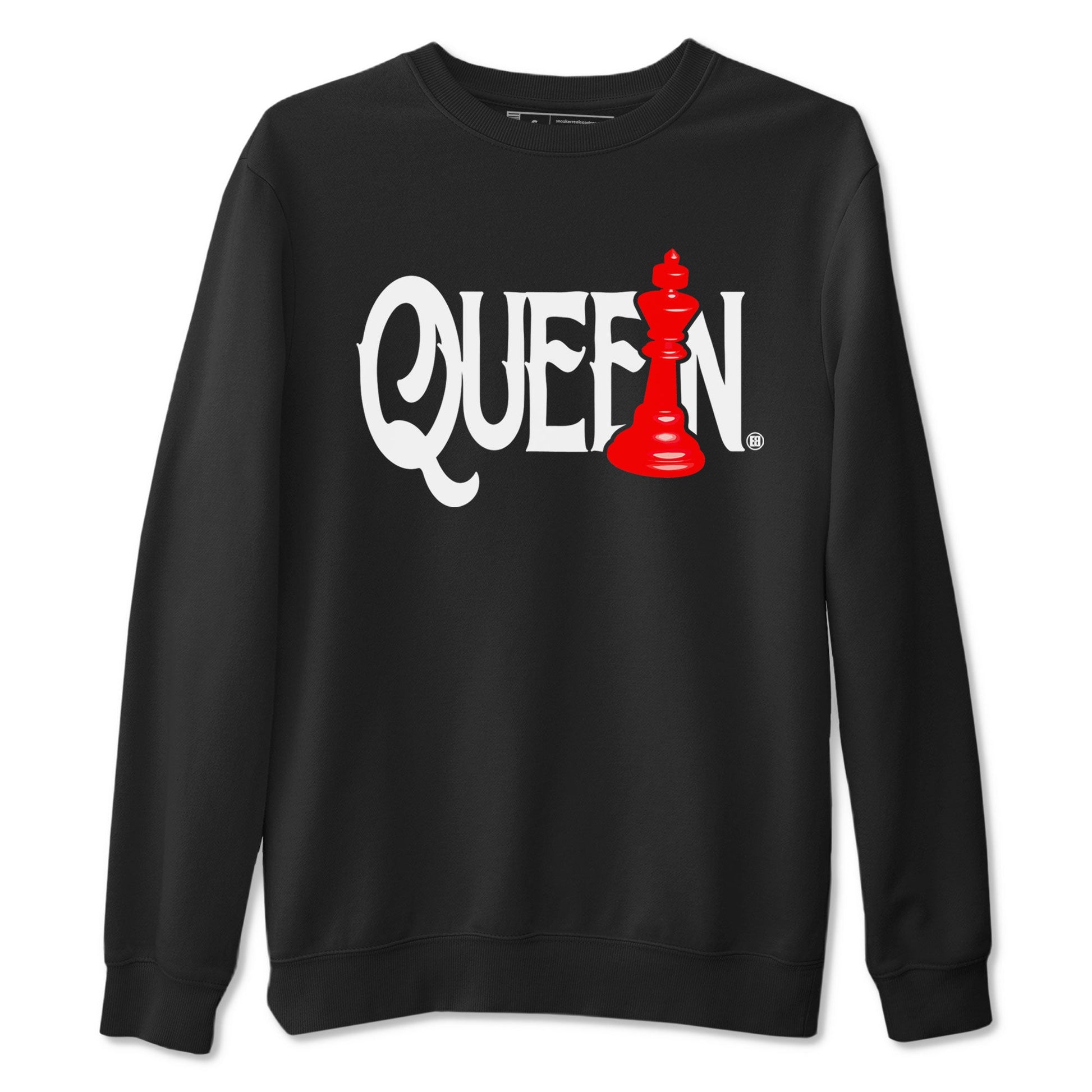 12s Cherry shirt to match jordans Chess Queen sneaker tees AJ12 Retro Cherry SNRT sneaker Release Tees unisex cotton Black 2 crew neck shirt