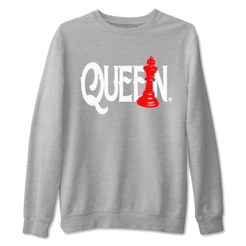 12s Cherry shirt to match jordans Chess Queen sneaker tees AJ12 Retro Cherry SNRT sneaker Release Tees unisex cotton Heather Grey 2 crew neck shirt