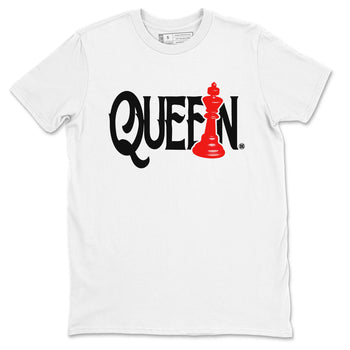 12s Cherry shirt to match jordans Chess Queen sneaker tees AJ12 Retro Cherry SNRT sneaker Release Tees unisex cotton White 2 crew neck shirt