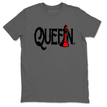 Air Jordan 4 Bred Reimagined shirt to match jordans Chess Queen sneaker shirts AJ4 Bred Reimagined SNRT Sneaker Tees unisex crew neck cotton Cool Grey 2 crew neck shirt