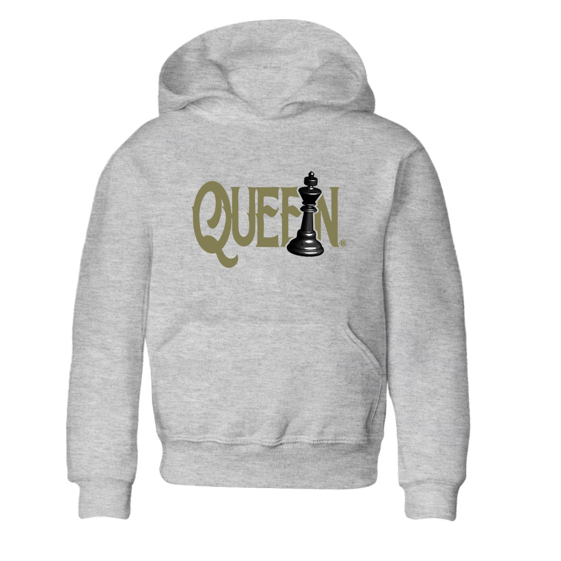 Air Jordan 4 Medium Olive shirt to match jordans Chess Queen sneaker tees 4s Medium Olive SNRT Sneaker Tees Baby Toddler Heather Grey 2 T-Shirt