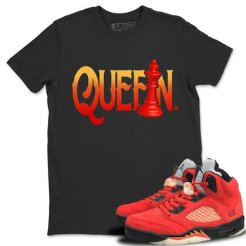 Jordan 5 Mars For Her Sneaker Match Tees Chess Queen Sneaker Tees Jordan 5 Mars For Her Sneaker Release Tees Unisex Shirts