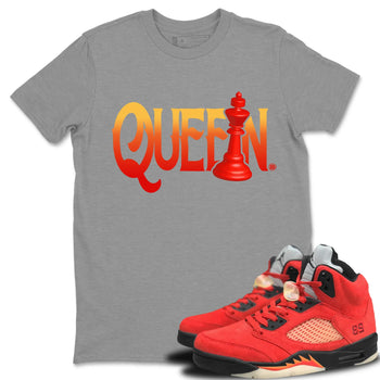 Jordan 5 Mars For Her Sneaker Match Tees Chess Queen Sneaker Tees Jordan 5 Mars For Her Sneaker Release Tees Unisex Shirts