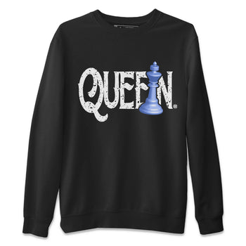 Jordan 5 UNC Sneaker Match Tees Chess Queen Sneaker Tees Jordan 5 UNC SNRT Sneaker Tees Unisex Shirts
