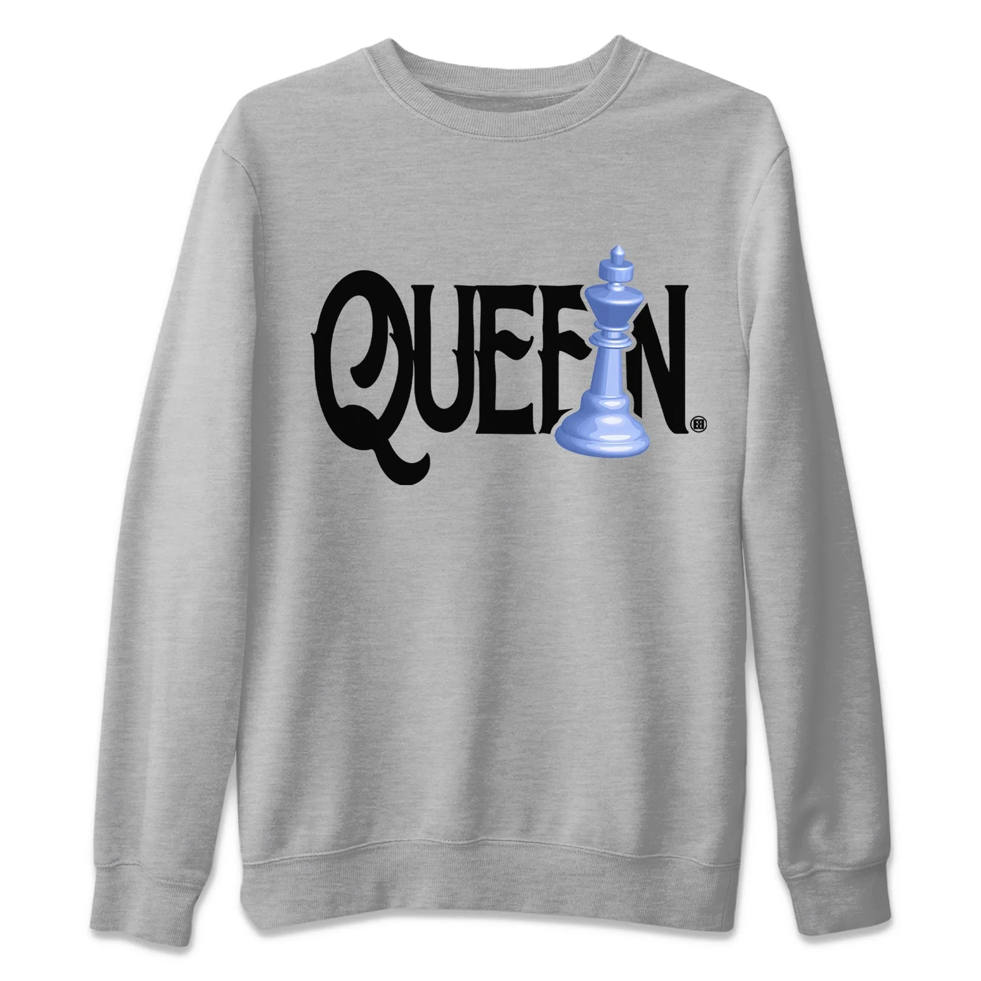 Jordan 5 UNC Sneaker Match Tees Chess Queen Sneaker Tees Jordan 5 UNC SNRT Sneaker Tees Unisex Shirts