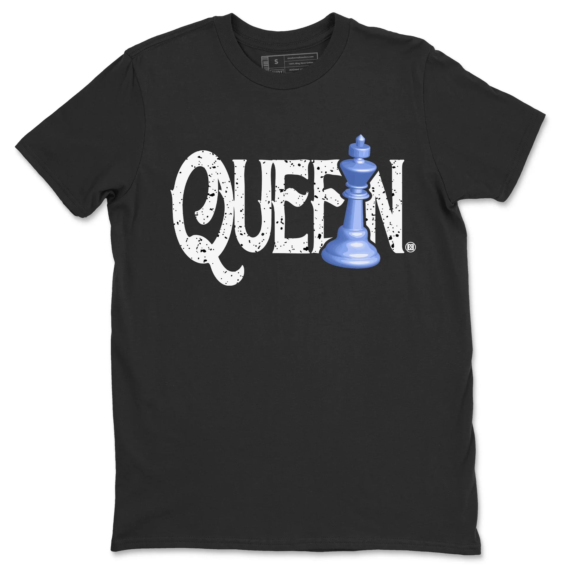 Jordan 5 UNC Sneaker Match Tees Chess Queen Sneaker Tees Jordan 5 UNC SNRT Sneaker Tees Unisex Shirts