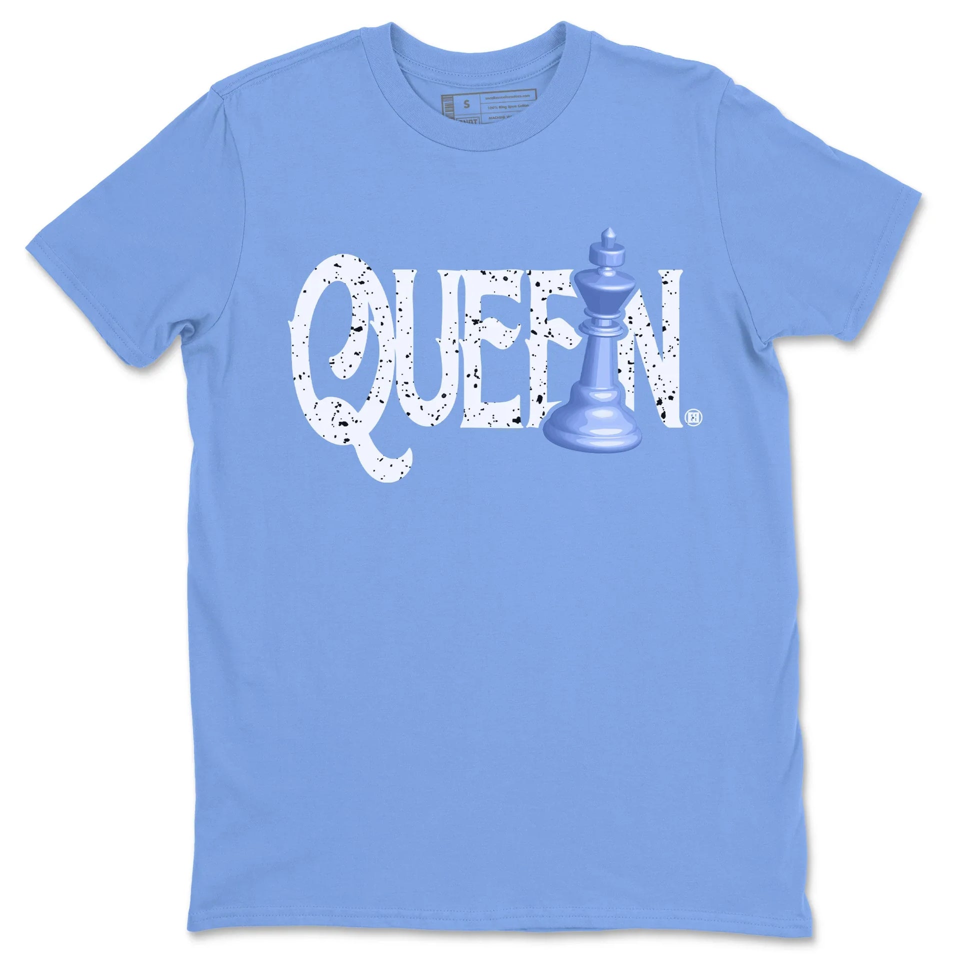 Jordan 5 UNC Sneaker Match Tees Chess Queen Sneaker Tees Jordan 5 UNC SNRT Sneaker Tees Unisex Shirts