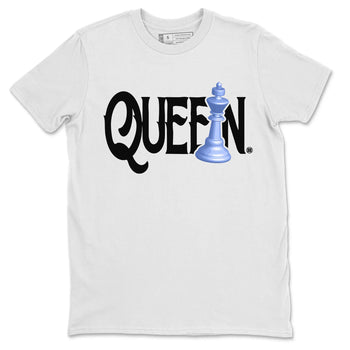 Jordan 5 UNC Sneaker Match Tees Chess Queen Sneaker Tees Jordan 5 UNC SNRT Sneaker Tees Unisex Shirts