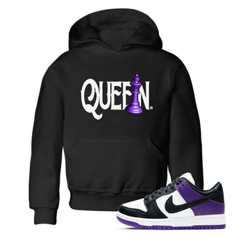 Nike SB Dunk Low Court Purple Shirt To Match Jordans Chess Queen Streetwear Fashion Dunk Low Court Purple SNRT sneaker release tees baby toddler Black 1 cotton Shirt