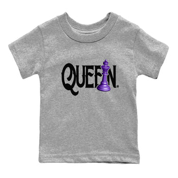 Nike SB Dunk Low Court Purple Shirt To Match Jordans Chess Queen Streetwear Fashion Dunk Low Court Purple SNRT sneaker release tees baby toddler Heather Grey 2 cotton Shirt