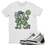 Jordan 3 Chlorophyll Sneaker Match Tees AJ3 Elephant Sneaker Tees Jordan 3 Chlorophyll Sneaker Release Tees Unisex Shirts