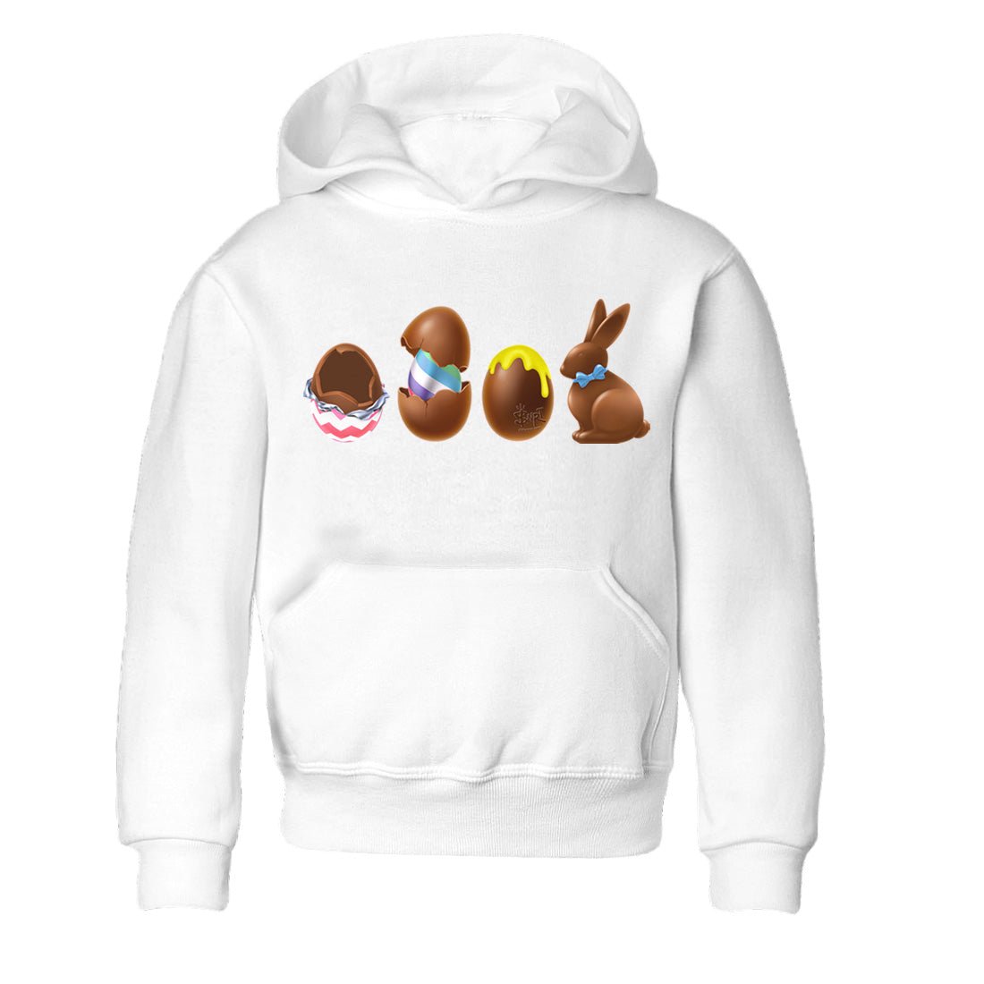 Dunk Easter Candy Sneaker Match Tees Chocolate Easter Set Sneaker Tees Holiday Easter T-Shirt Sneaker Release Tees Kids Shirts White 2