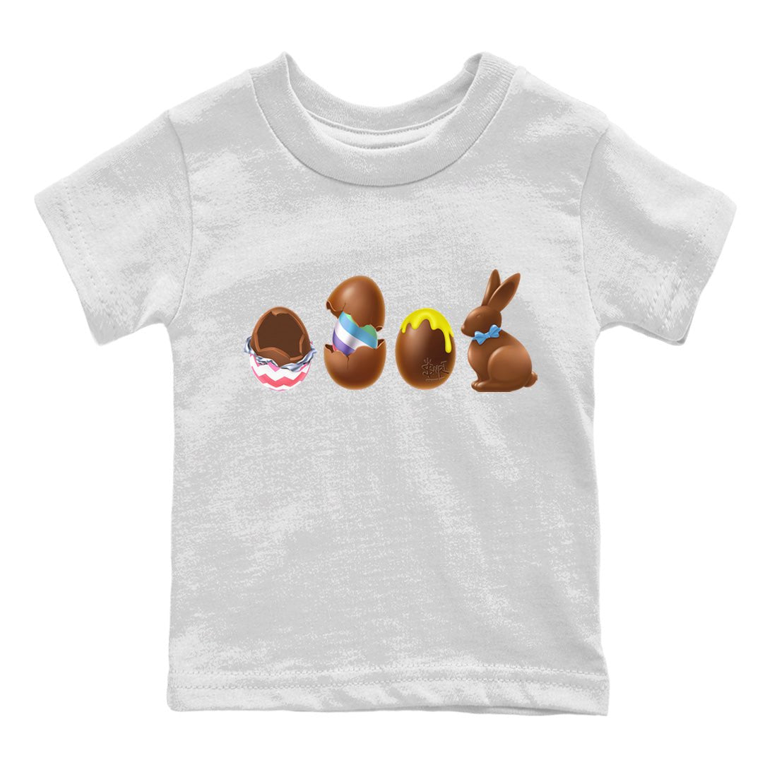 Dunk Easter Candy Sneaker Match Tees Chocolate Easter Set Sneaker Tees Holiday Easter T-Shirt Sneaker Release Tees Kids Shirts White 2