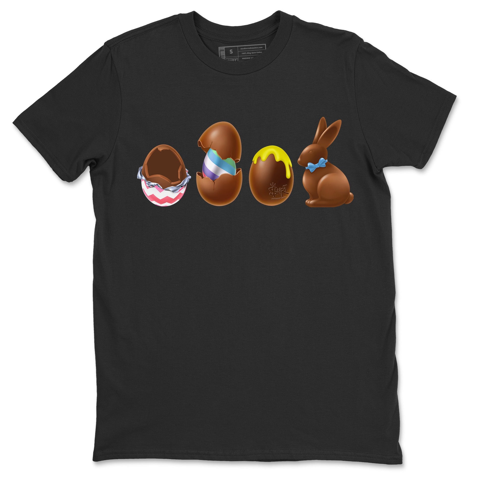 Dunk Easter Candy Sneaker Match Tees Chocolate Easter Set Sneaker Tees Holiday Easter T-Shirt Sneaker Release Tees Unisex Shirts Black 2
