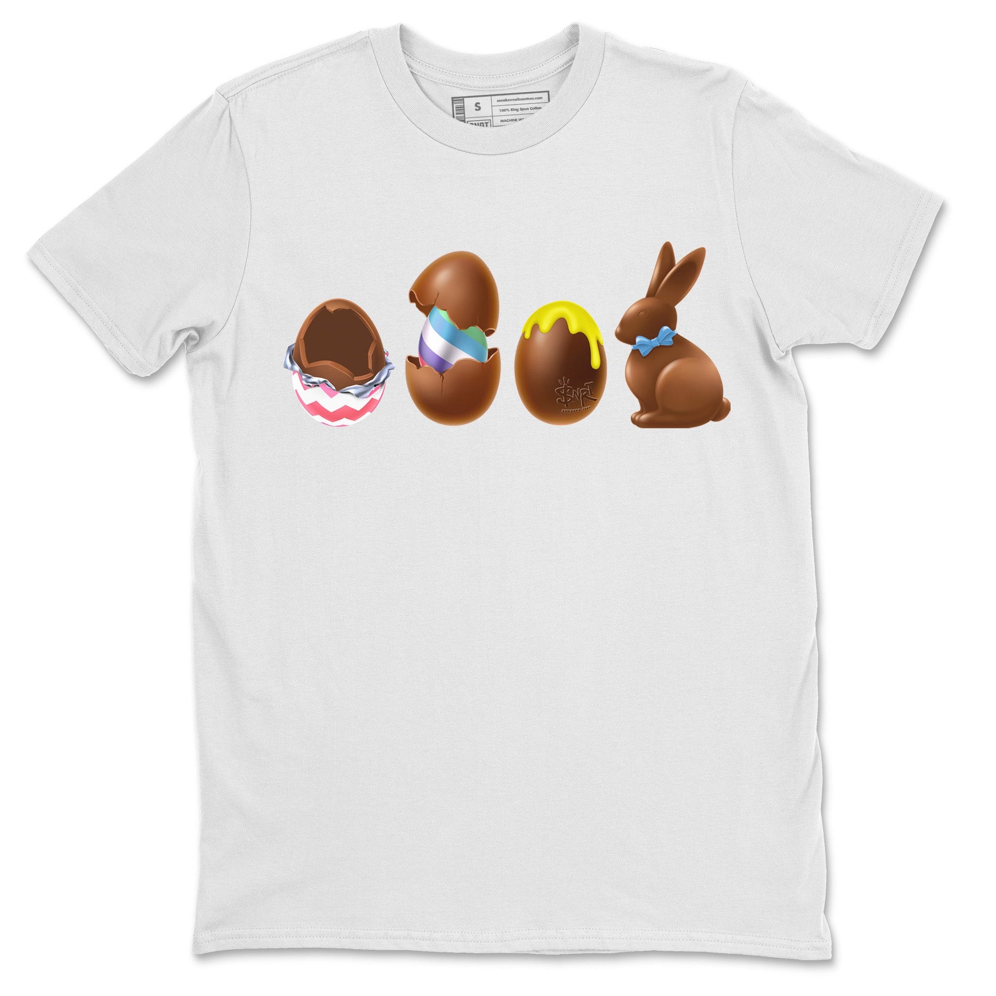Dunk Easter Candy Sneaker Match Tees Chocolate Easter Set Sneaker Tees Holiday Easter T-Shirt Sneaker Release Tees Unisex Shirts White 2