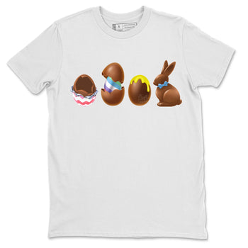 Dunk Easter Candy Sneaker Match Tees Chocolate Easter Set Sneaker Tees Holiday Easter T-Shirt Sneaker Release Tees Unisex Shirts White 2