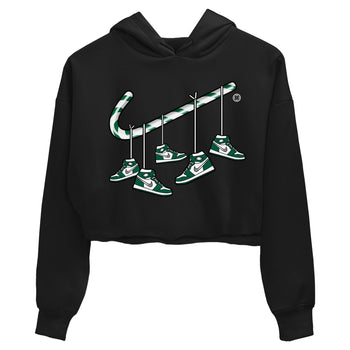 Jordan 1 Gorge Green Sneaker Match Tees Christmas Candy Cane Sneaker Tees Jordan 1 Gorge Green Sneaker Release Tees Women's Shirts