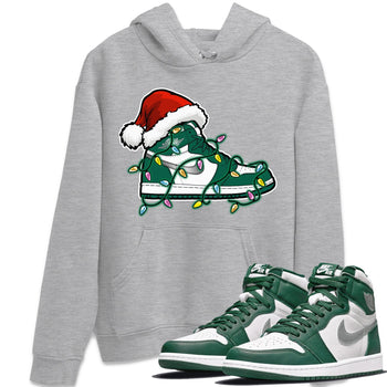 Jordan 1 Gorge Green Sneaker Match Tees Christmas Light Sneaker Sneaker Tees Jordan 1 Gorge Green Sneaker Release Tees Unisex Shirts