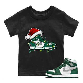 Jordan 1 Gorge Green Sneaker Match Tees Christmas Light Sneaker Sneaker Tees Jordan 1 Gorge Green Sneaker Release Tees Kids Shirts