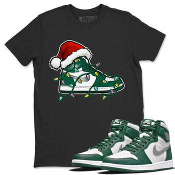 Jordan 1 Gorge Green Sneaker Match Tees Christmas Light Sneaker Sneaker Tees Jordan 1 Gorge Green Sneaker Release Tees Unisex Shirts