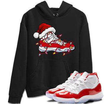 Jordan 11 Cherry Sneaker Match Tees Christmas Light Sneaker Sneaker Tees Jordan 11 Cherry Sneaker Release Tees Unisex Shirts
