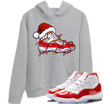 Jordan 11 Cherry Sneaker Match Tees Christmas Light Sneaker Sneaker Tees Jordan 11 Cherry Sneaker Release Tees Unisex Shirts