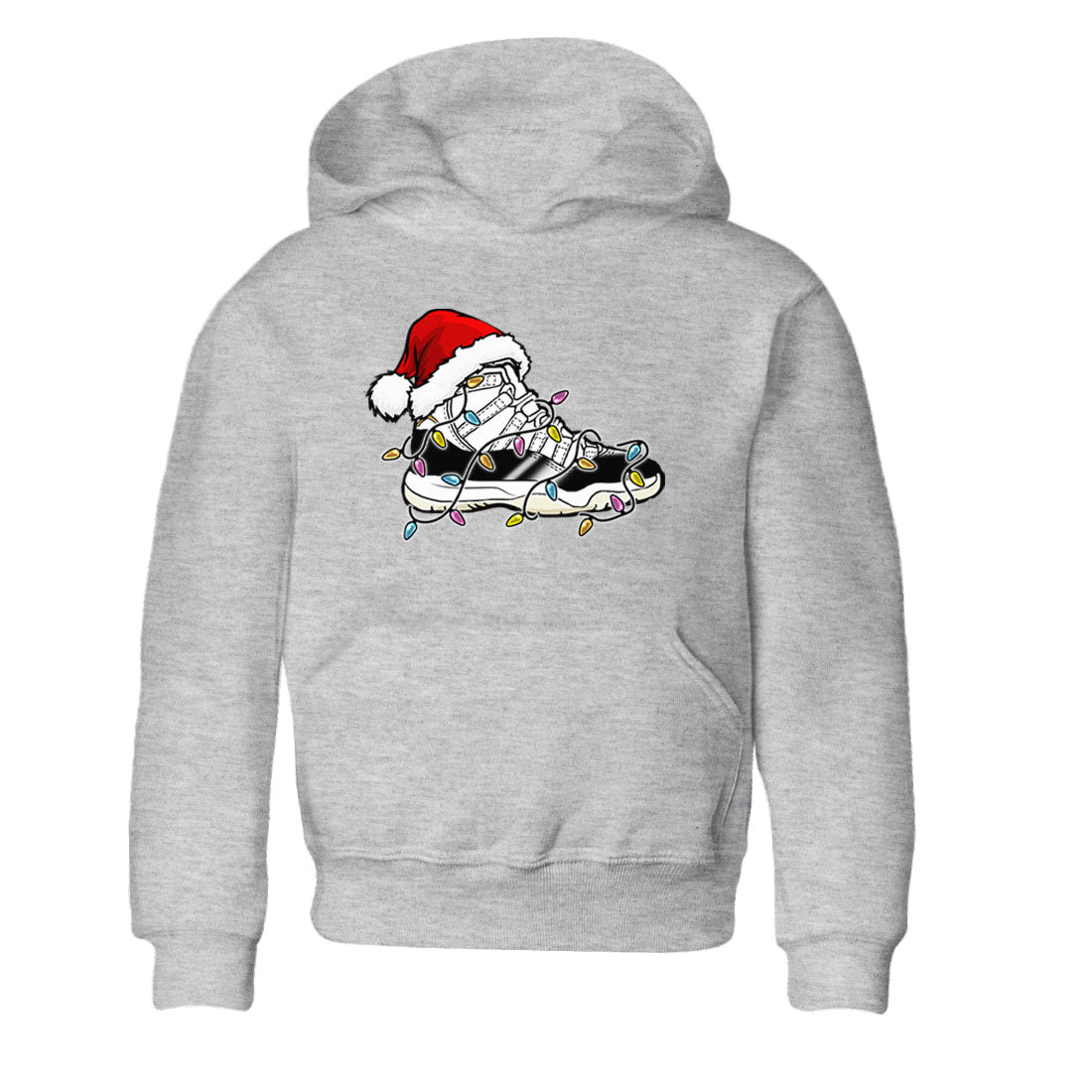Jordan 11 Gratitude shirt to match jordans Christmas Light Sneaker sneaker tees 11s Gratitude SNRT sneaker release tees baby toddler Heather Grey 2 cotton sneaker tee
