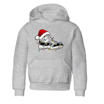 Jordan 11 Gratitude shirt to match jordans Christmas Light Sneaker sneaker tees 11s Gratitude SNRT sneaker release tees baby toddler Heather Grey 2 cotton sneaker tee