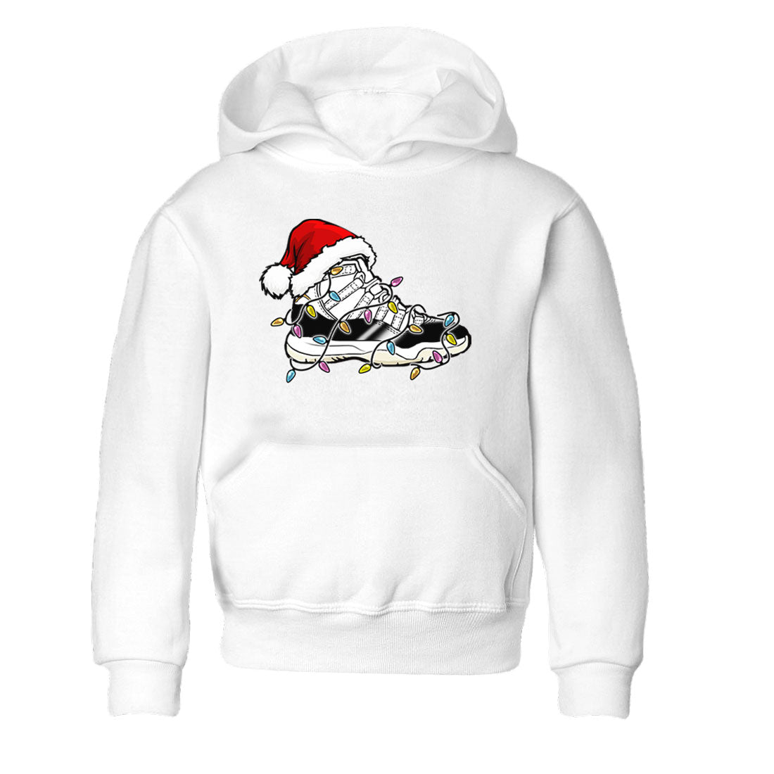 Jordan 11 Gratitude shirt to match jordans Christmas Light Sneaker sneaker tees 11s Gratitude SNRT sneaker release tees baby toddler White 2 cotton sneaker tee