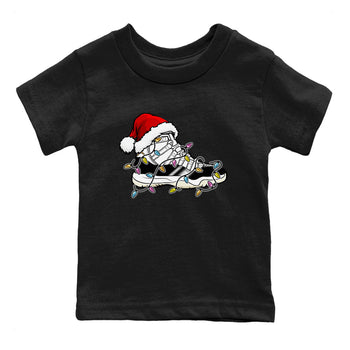Jordan 11 Gratitude shirt to match jordans Christmas Light Sneaker sneaker tees 11s Gratitude SNRT sneaker release tees baby toddler Black 2 cotton sneaker tee