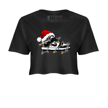 Dunk Panda Dunks Black White shirt to match jordans Christmas Light Sneaker sneaker tees Dunk Low Panda SNRT Sneaker Release Tees Black 2 crop length shirt