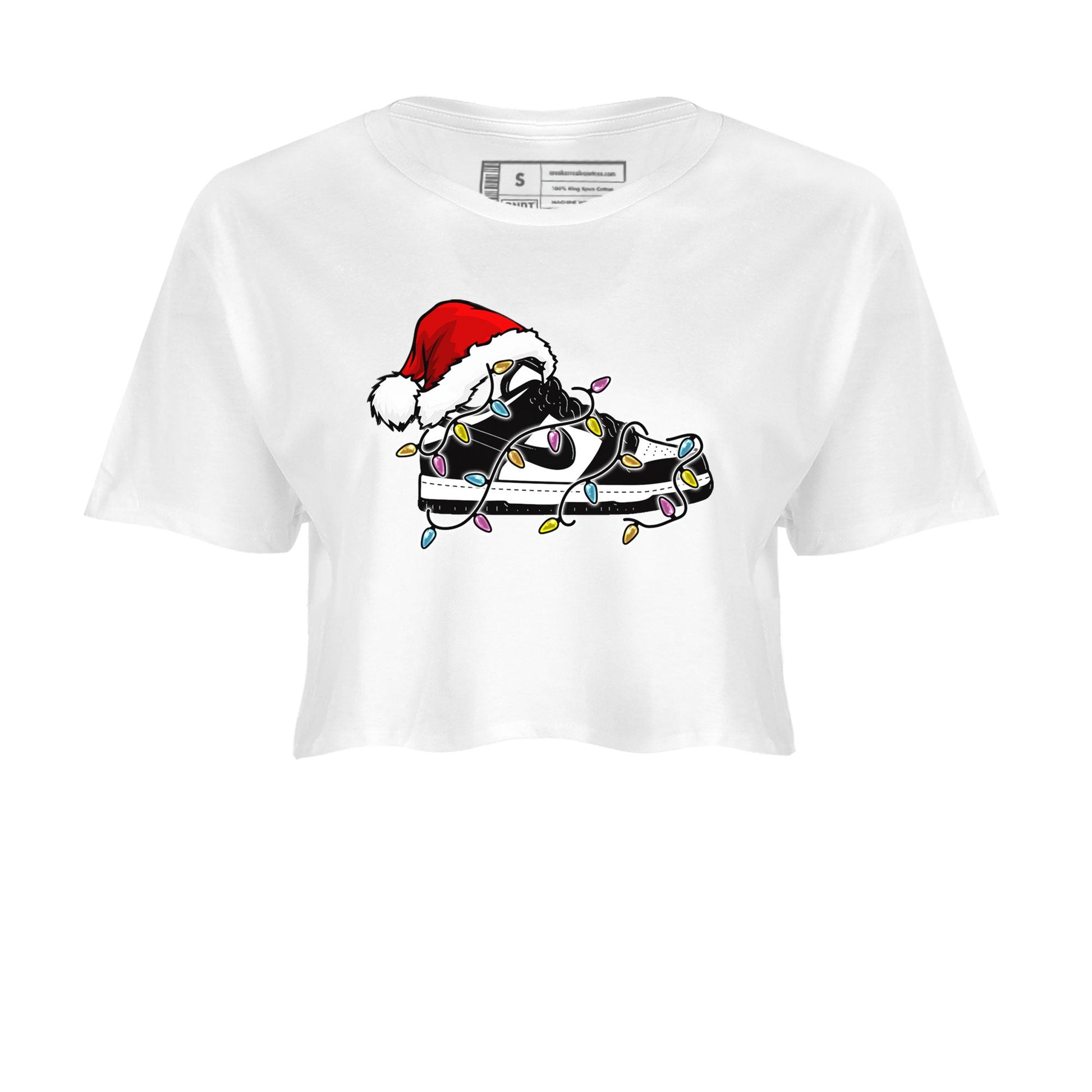 Dunk Panda Dunks Black White shirt to match jordans Christmas Light Sneaker sneaker tees Dunk Low Panda SNRT Sneaker Release Tees White 2 crop length shirt