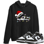 Dunk Panda Dunks Black White shirt to match jordans Christmas Light Sneaker sneaker tees Dunk Low Panda SNRT Sneaker Release Tees unisex cotton Black 1 crew neck shirt